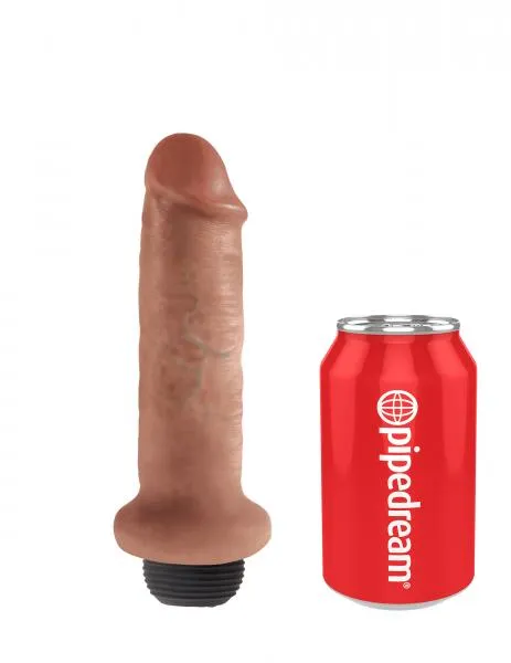 Dildos King Cock 6 Inches Squirting Cock Tan Dildo Pipedream Dildos King Cock 6 Inches Squirting Cock Tan Dildo Pipedream