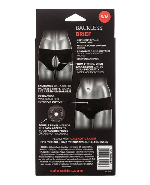 Female Sex Toys Cal Exotics Her Royal Harness Backless Brief Black