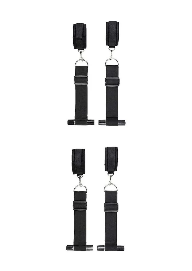 Ouch Door Restraint Set Black Shots Anal Ouch Door Restraint Set Black Shots Anal